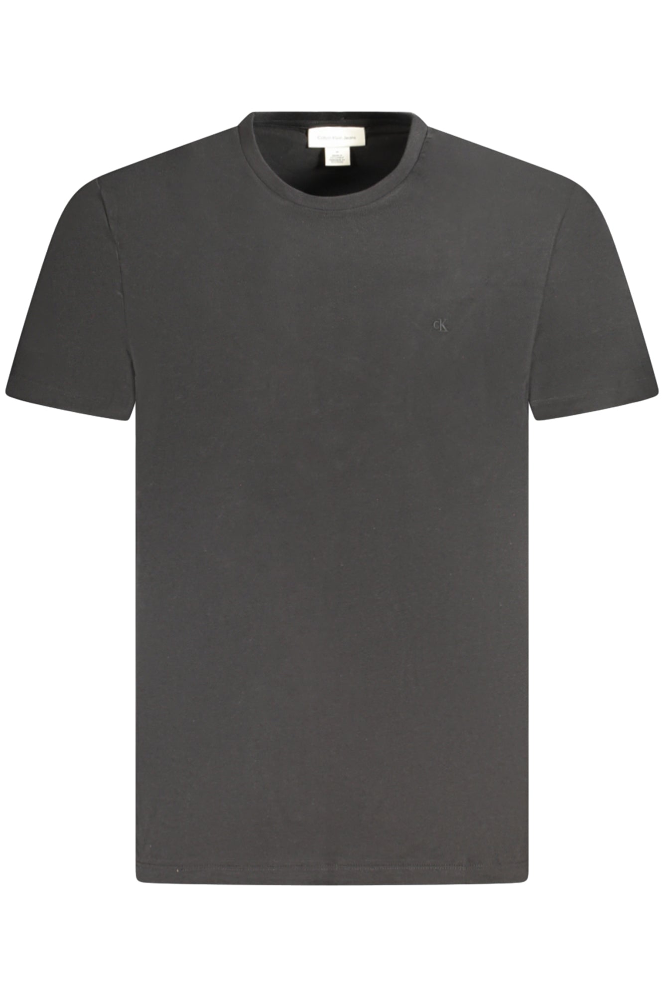 CALVIN KLEIN T-SHIRT MANICHE CORTE UOMO NERO