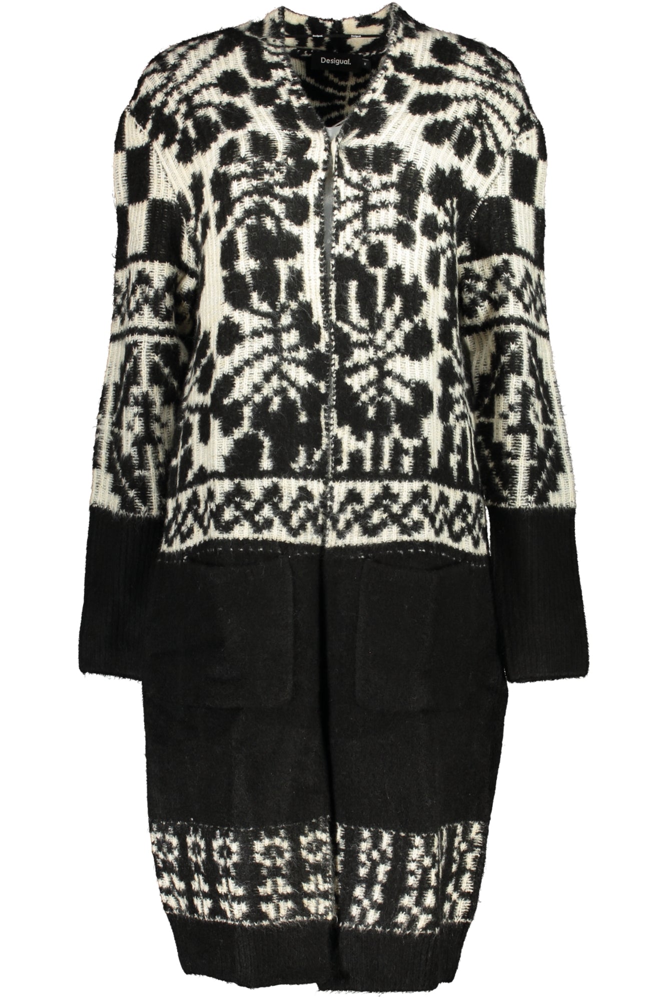 DESIGUAL CAPPOTTO DONNA NERO