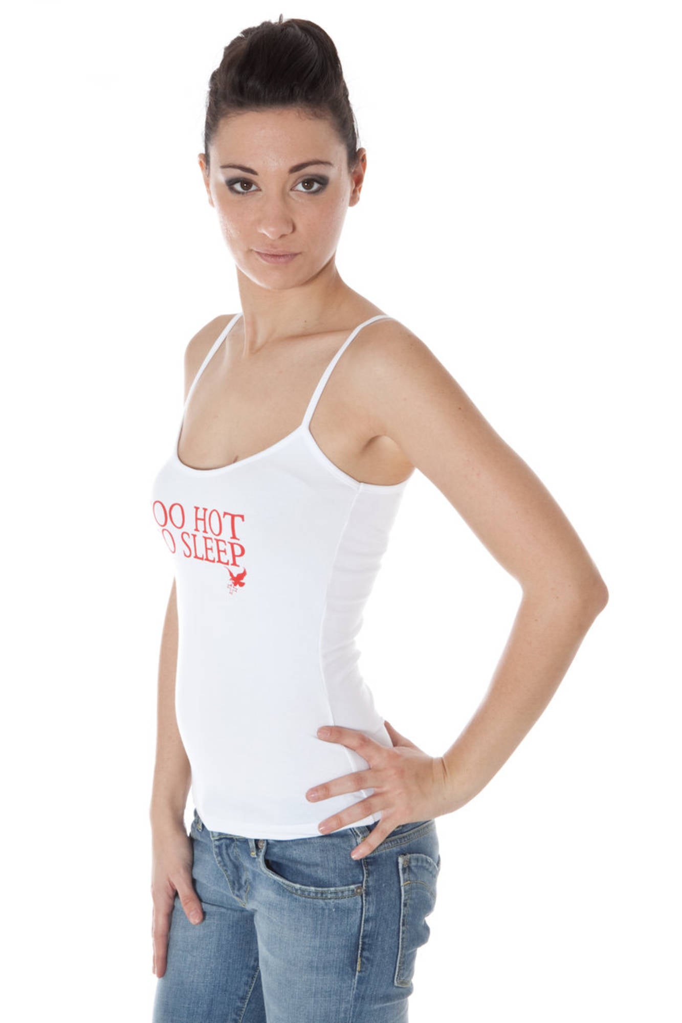 ZUELEMENTS CANOTTA DONNA BIANCO