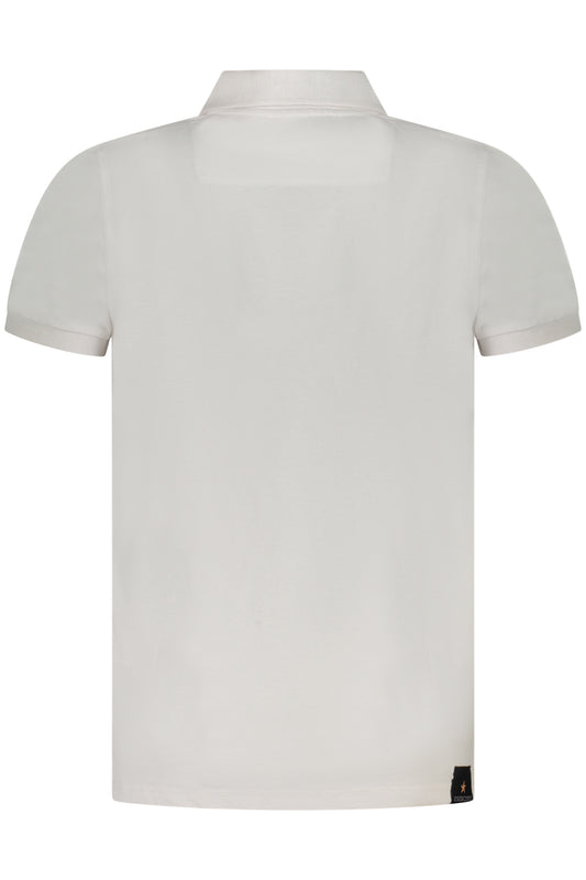 ACCADEMIA MILITARE POLO MANICHE CORTE UOMO BIANCO