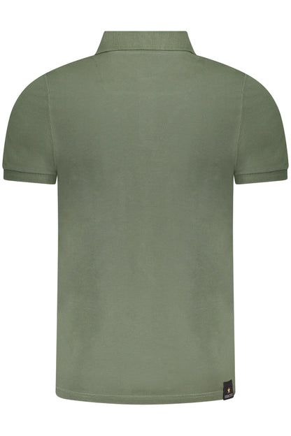 ACCADEMIA MILITARE POLO MANICHE CORTE UOMO VERDE