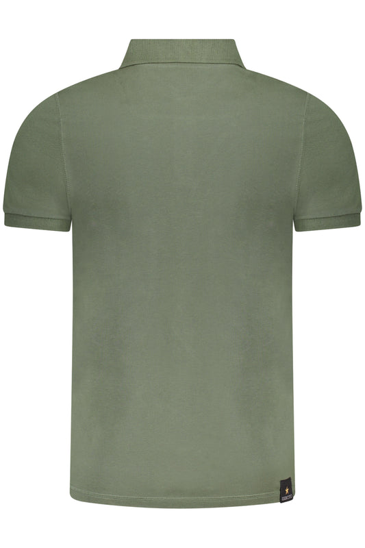 ACCADEMIA MILITARE POLO MANICHE CORTE UOMO VERDE