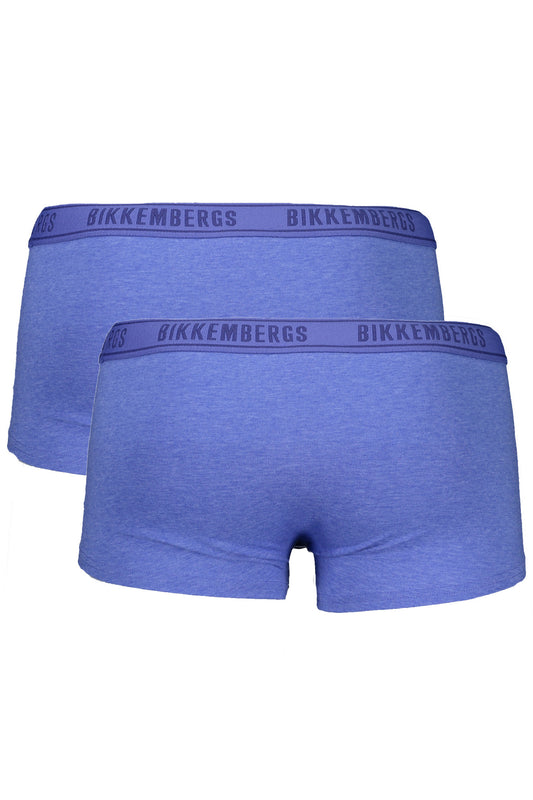BIKKEMBERGS BOXER UOMO BLU