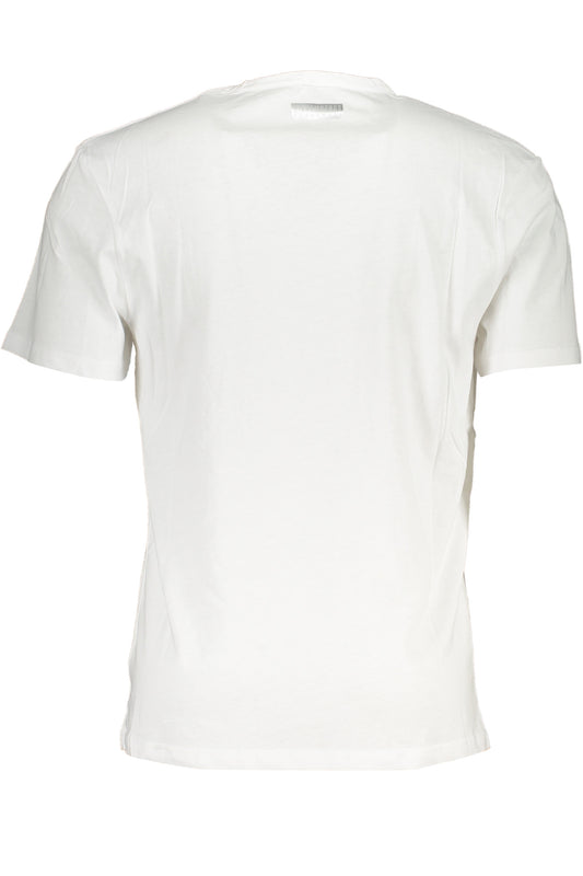 BIKKEMBERGS T-SHIRT MANICHE CORTE UOMO BIANCO