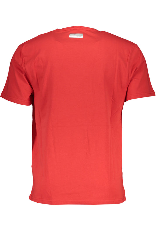 BIKKEMBERGS T-SHIRT MANICHE CORTE UOMO ROSSO
