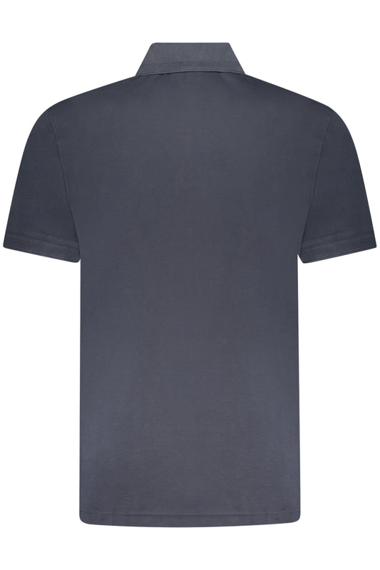 BOSS POLO MANICHE CORTE UOMO BLU