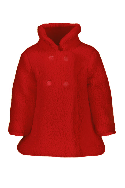 GUESS JEANS CAPPOTTO BAMBINA ROSSO