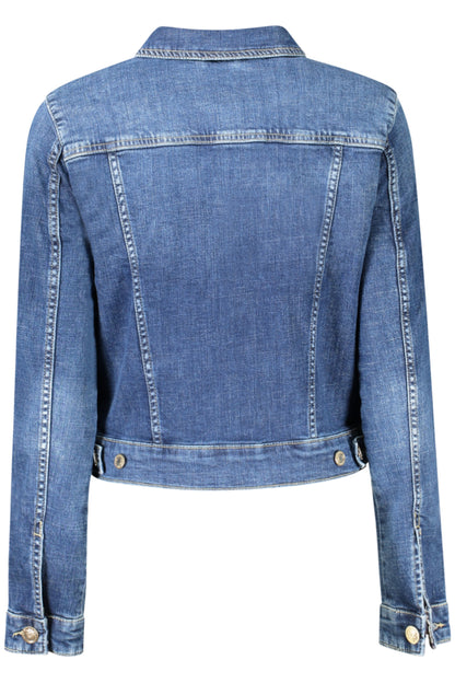 GUESS JEANS GIACCA SPORTIVA DONNA BLU