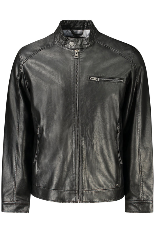GUESS JEANS GIACCA SPORTIVA UOMO NERO