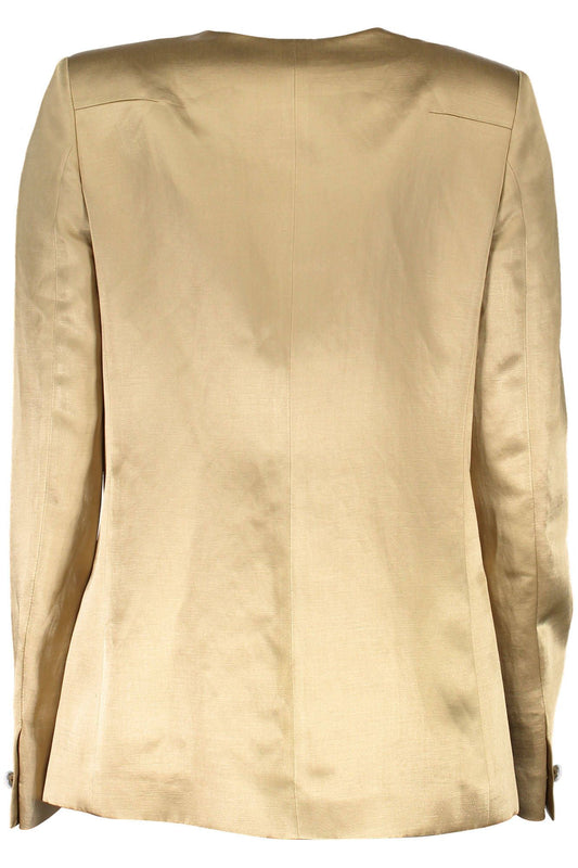 JUST CAVALLI GIACCA CLASSICA DONNA ORO