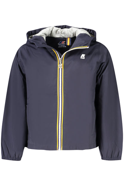 K-WAY GIACCA SPORTIVA BAMBINO BLU