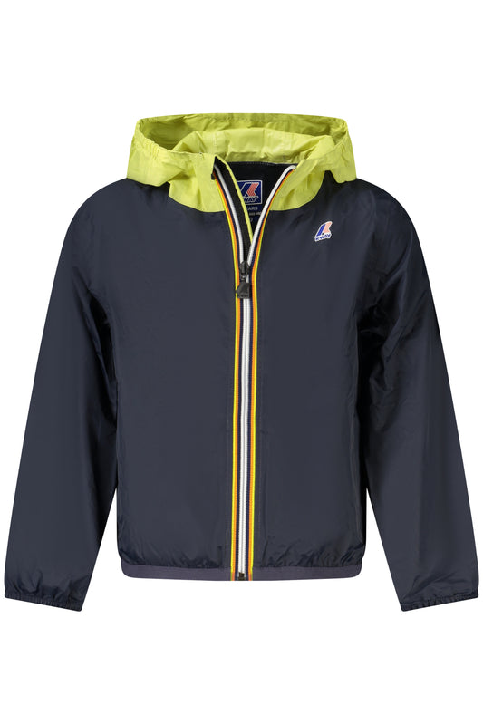 K-WAY GIACCA SPORTIVA BAMBINO BLU