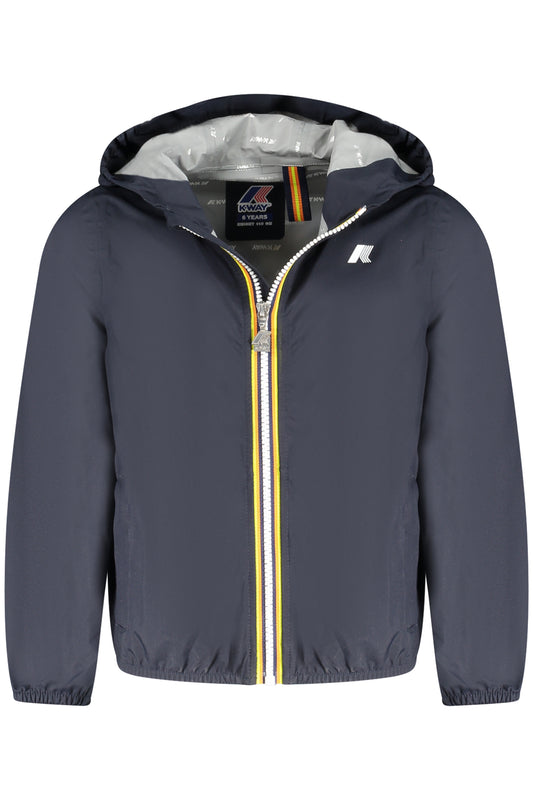 K-WAY GIACCA SPORTIVA BAMBINO BLU