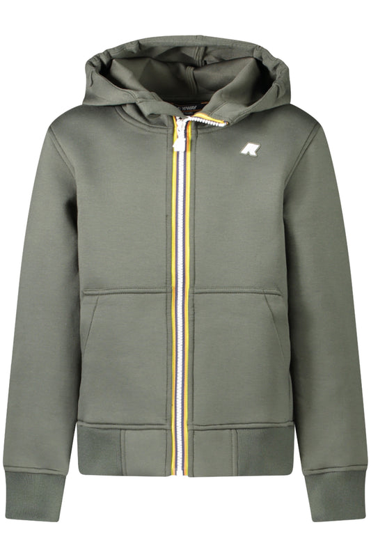 K-WAY GIACCA SPORTIVA BAMBINO VERDE