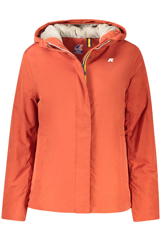 K-WAY GIUBBOTTO DONNA ROSSO
