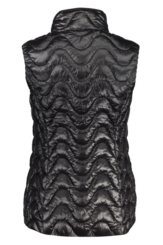 K-WAY SMANICATO DONNA NERO