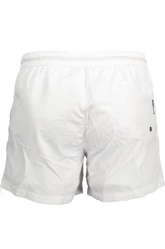 KARL LAGERFELD BEACHWEAR COSTUME PARTE SOTTO UOMO BIANCO