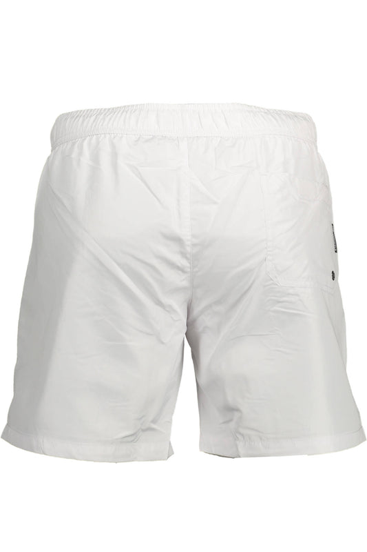 KARL LAGERFELD BEACHWEAR COSTUME PARTE SOTTO UOMO BIANCO
