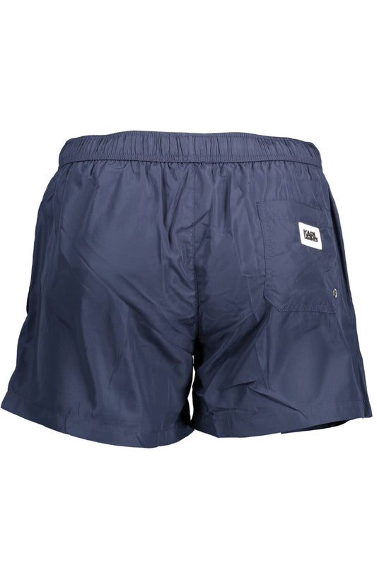 KARL LAGERFELD BEACHWEAR COSTUME PARTE SOTTO UOMO BLU