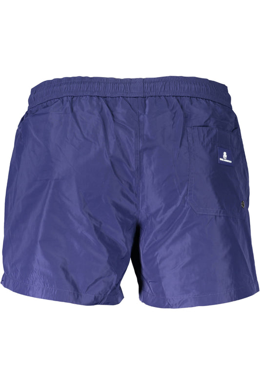 KARL LAGERFELD BEACHWEAR COSTUME PARTE SOTTO UOMO BLU