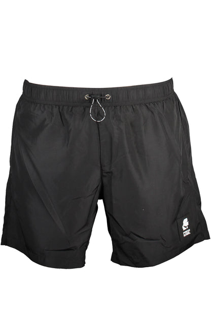 KARL LAGERFELD BEACHWEAR COSTUME PARTE SOTTO UOMO NERO