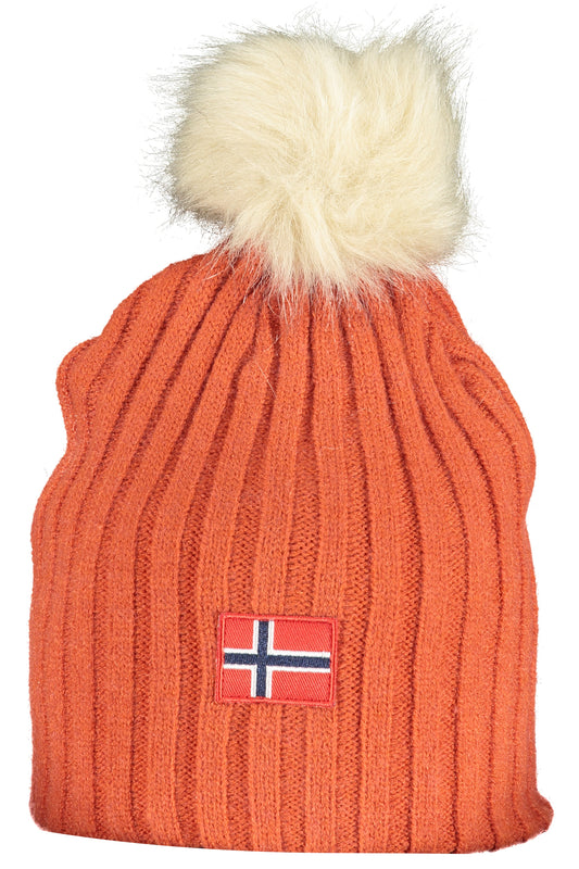 NORWAY 1963 BERRETTO DONNA ARANCIO