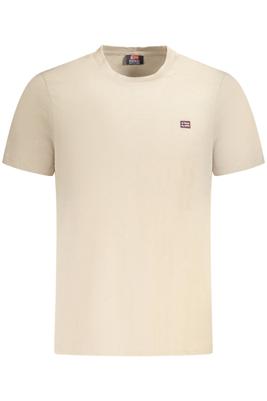 NORWAY 1963 T-SHIRT MANICHE CORTE UOMO BEIGE