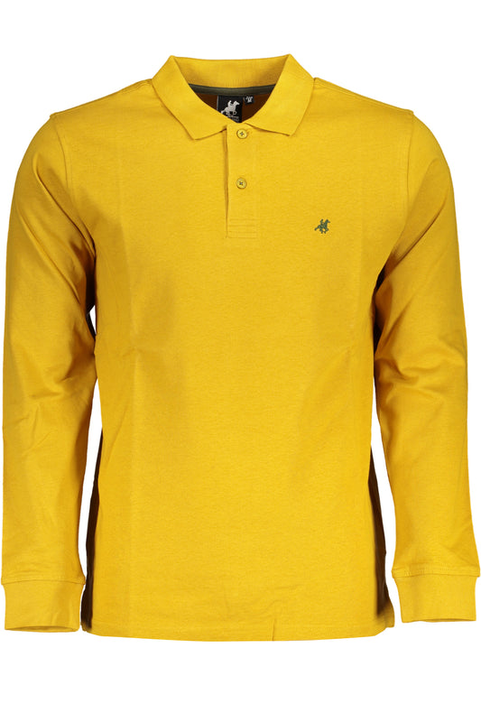 U.S. GRAND POLO POLO MANICHE LUNGHE UOMO GIALLO