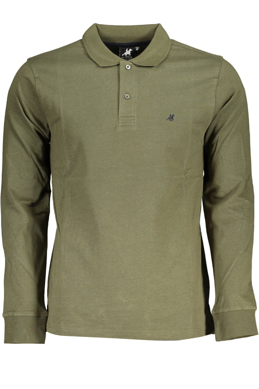 U.S. GRAND POLO POLO MANICHE LUNGHE UOMO VERDE