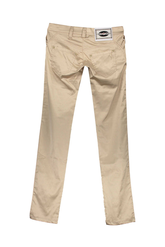 YES ZEE PANTALONE DONNA BEIGE